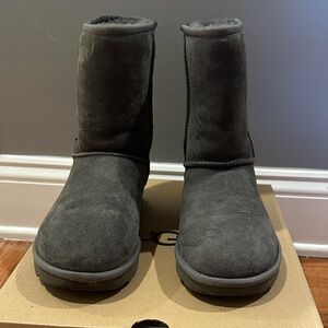 UGG Charcoal Suede Boots